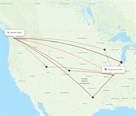 sea to stl flights